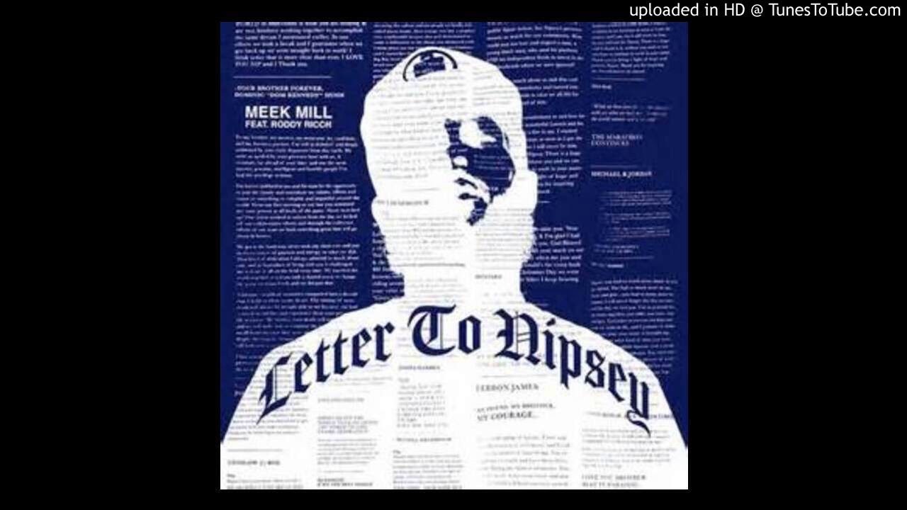 Meek Mill – Letter to Nipsey Instrumental Ft. Roddy Ricch