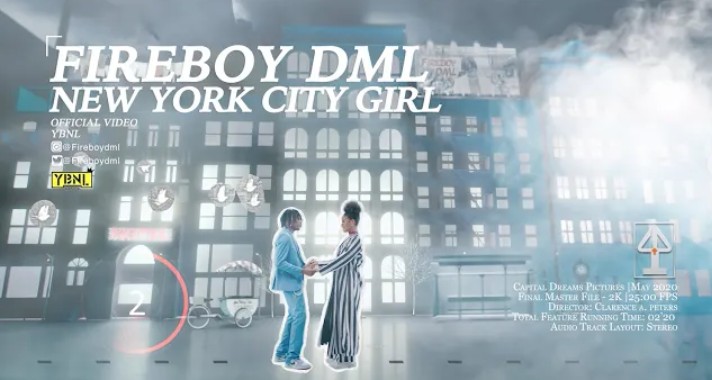 VIDEO: Fireboy DML – New York City Girl