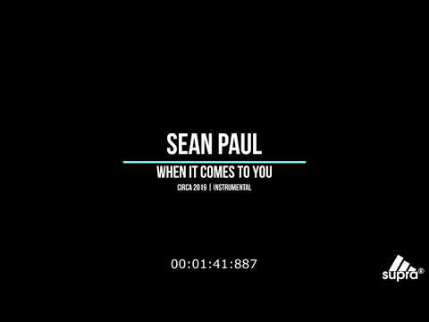 Sean Paul – When It Comes To You (Instrumental) mp3 download
