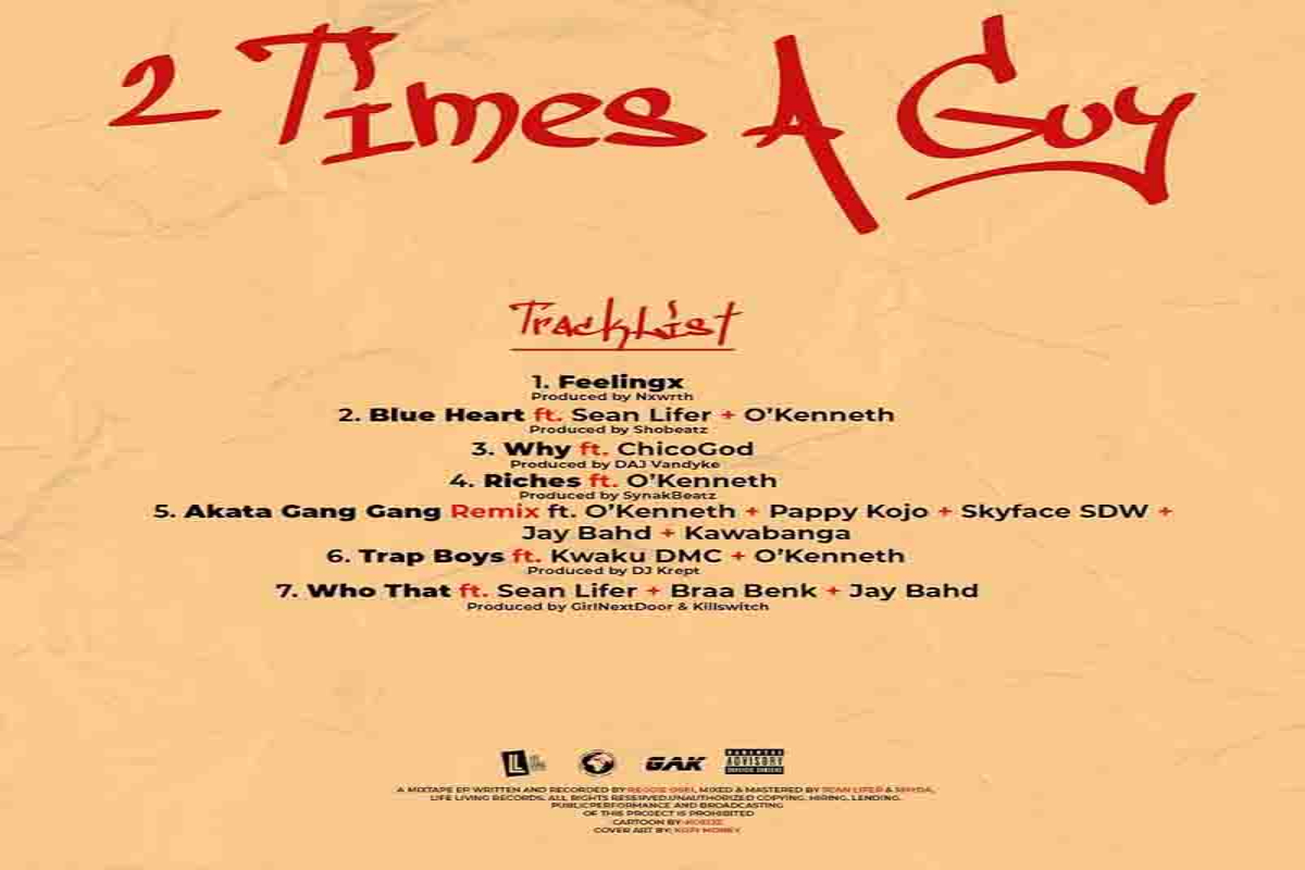 [EP] Reggie – 2 Times A Guy mp3 download