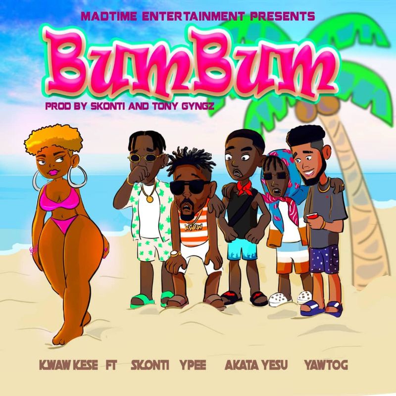 Kwaw Kese – BumBum Ft. Yaw ToG, Skonti, Ypee, Akata Yesu mp3 download