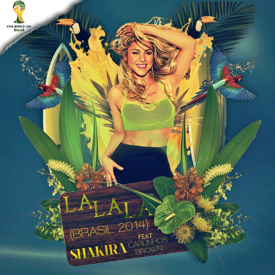 Shakira - La La La + Brazil 2014 Version Ft. Carlinhos Brown mp3 download