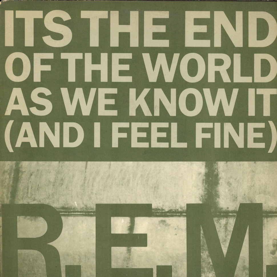 R.E.M. - It’s The End Of The World As We Know It mp3 download
