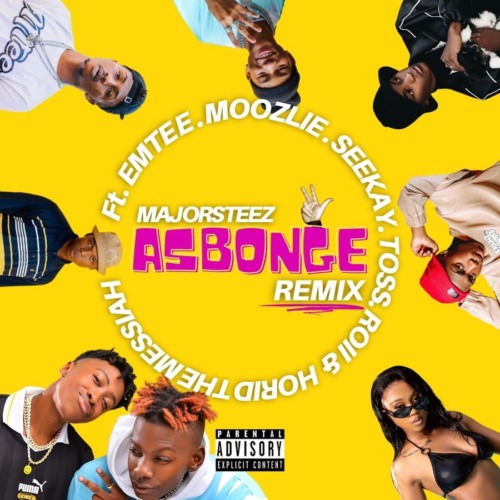 Majorsteez - Asbonge (Remix) Ft. Emtee, Toss, Roiii, Moozlie, Seekay, Horid The Messiah mp3 download