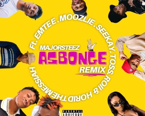 Majorsteez – Asbonge (Remix) Ft. Emtee, Toss, Roiii, Moozlie, Seekay & Horid The Messiah mp3 download