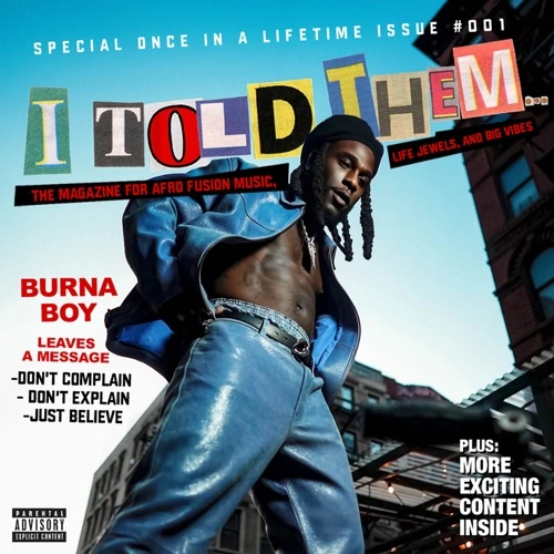   Burna Boy – I Told Them EP mp3 download