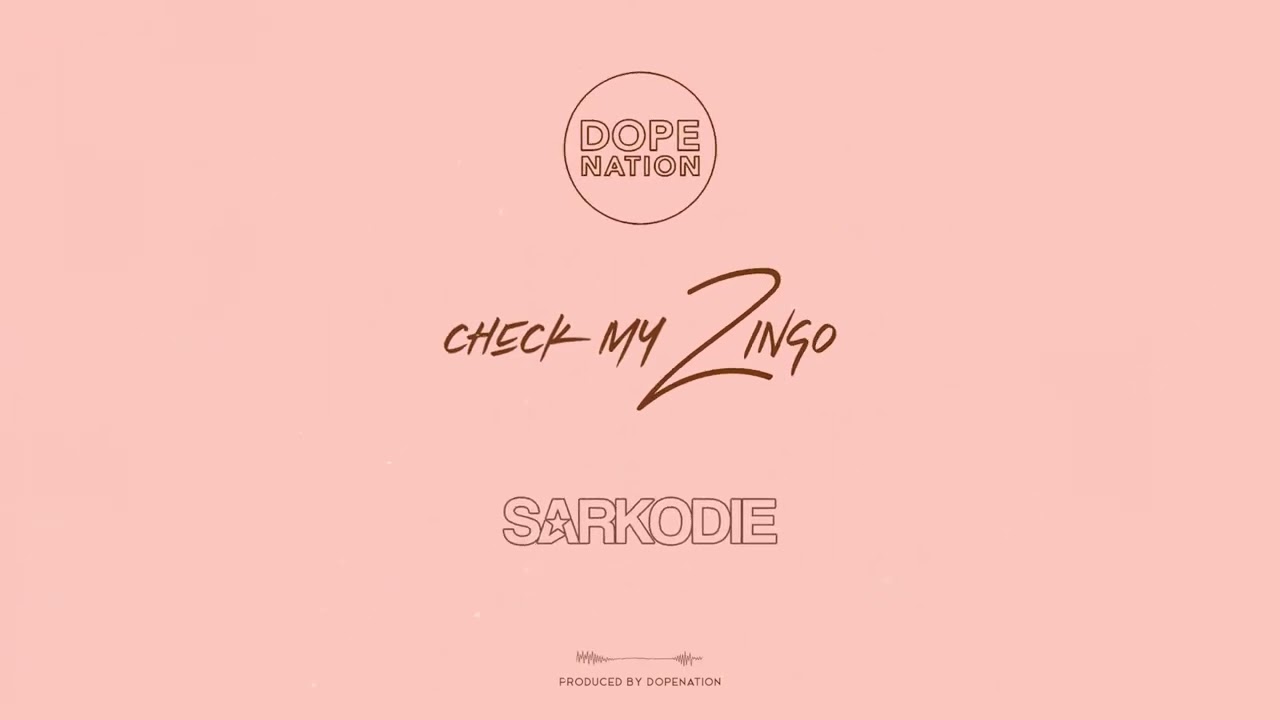 DopeNation x Sarkodie – Check My Zingo mp3 download