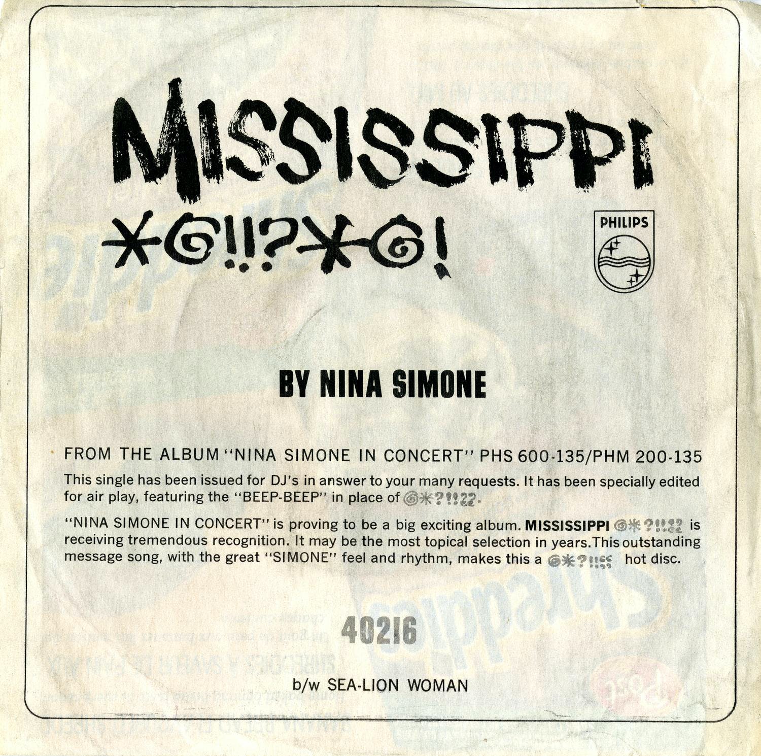 Nina Simone – Mississippi Goddam