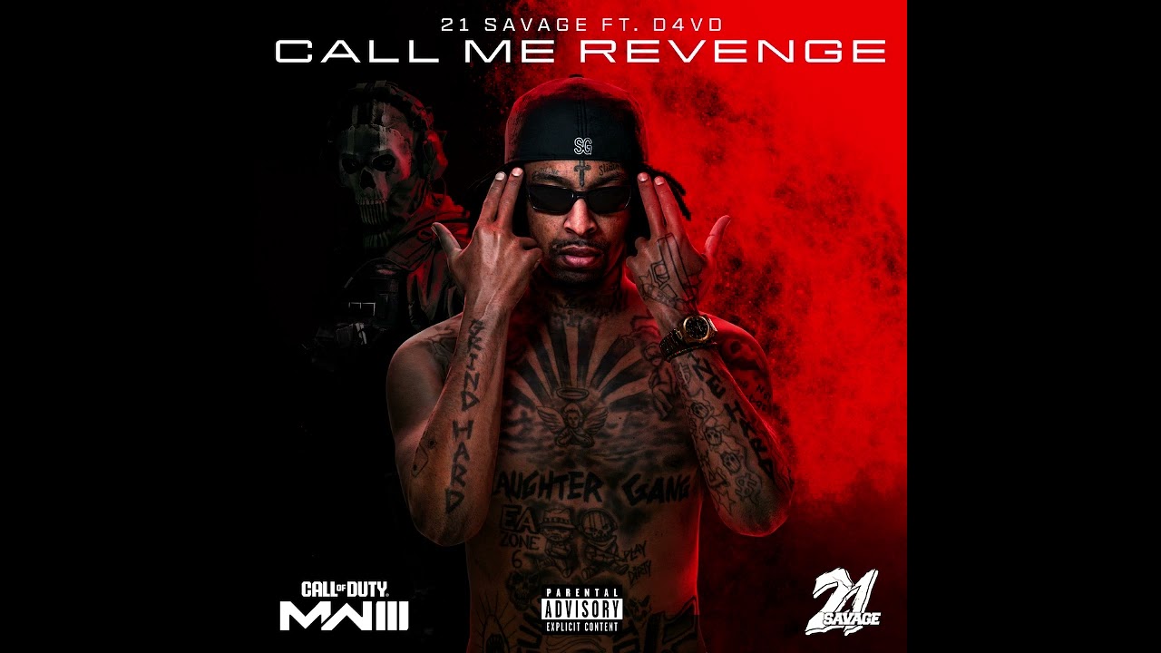 21 Savage ft D4VD - Call Me Revenge Call of Duty Modern Warfare 3 (Instrumental) mp3 download