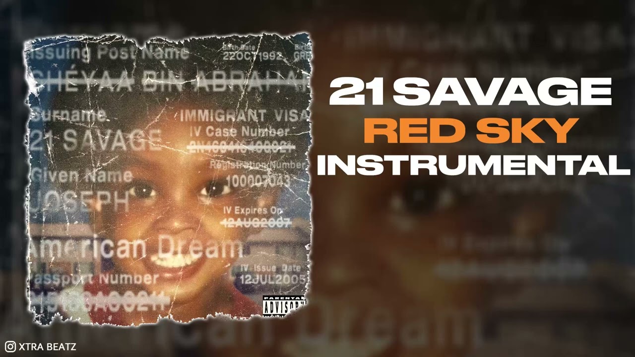 21 Savage Red Sky Instrumental